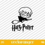 Broom Harry Potter SVG