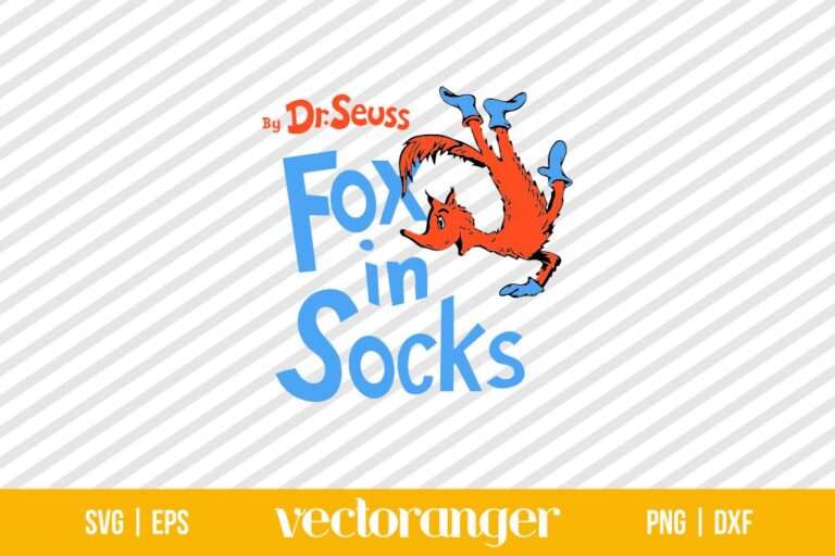Fox In Socks SVG | Vectoranger