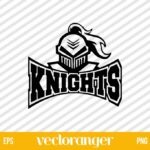 Knight Mascot School SVG