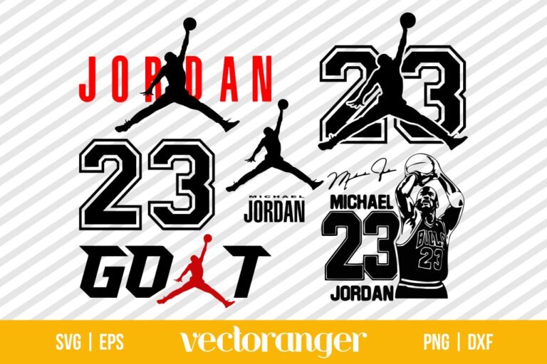 Michael Jordan SVG Files | Vectoranger