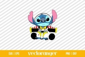 Stitch Buzz Lightyear SVG