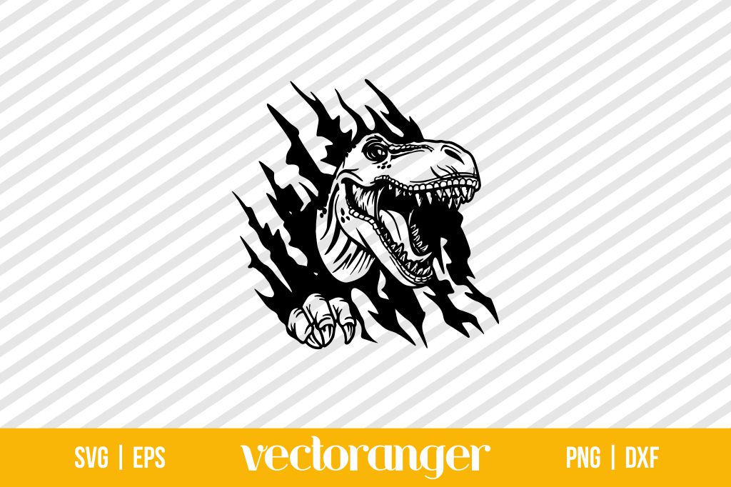Tyrannosaurus Rex SVG
