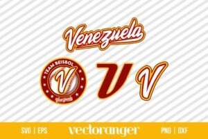 Venezuela Baseball Logo SVG