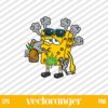 Spongebob Smoking SVG