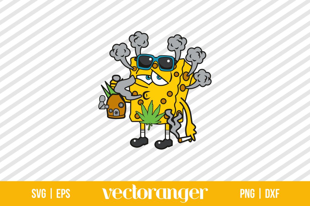 Spongebob Smoking SVG