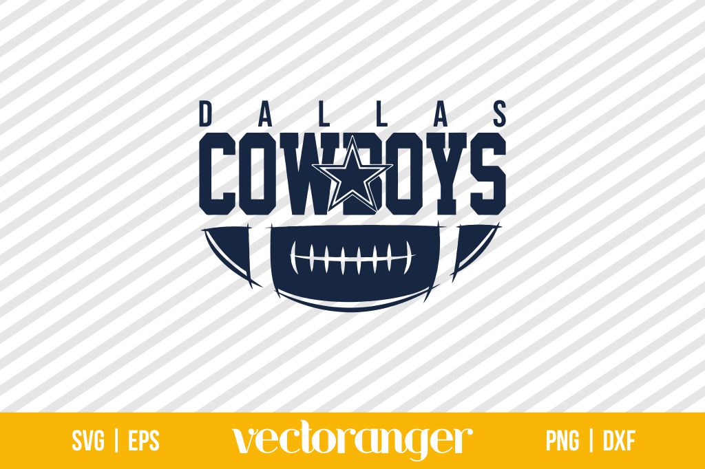 Dallas Cowboys Football Team SVG