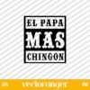 El Papa Mas Chingon SVG