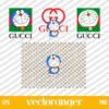 Gucci Doraemon SVG