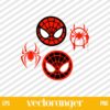 Miles Morales Spiderman Logo SVG