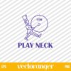 Play Neck LSU Tigers SVG
