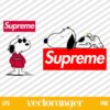 Supreme Snoopy SVG