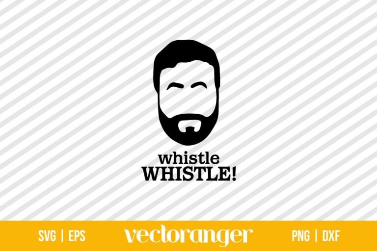 Whistle Roy Kent Ted Lasso SVG | Vectoranger