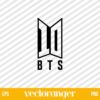 BTS 10th Anniversary Logo SVG