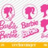 Barbie Silhouette SVG
