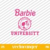 Barbie University SVG