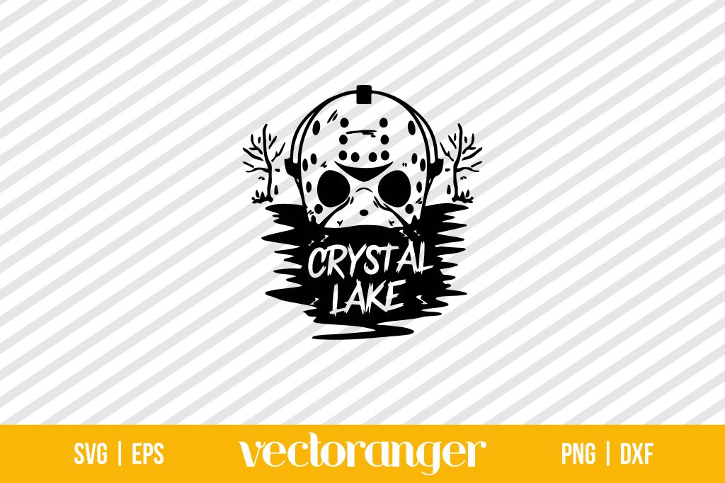 Crystal Lake Friday Jason Voorhees SVG