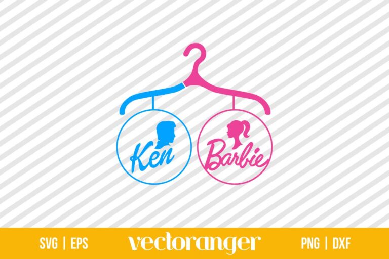 Ken Barbie SVG Cut File | Vectoranger