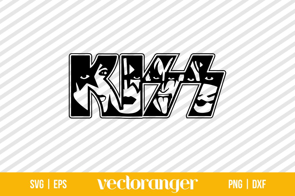 Kiss Band Logo SVG