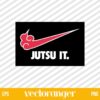 Akatsuki Jutsu It Nike SVG