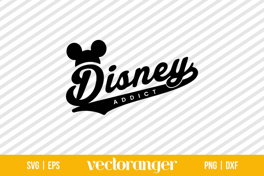 Disney Addict SVG