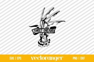 Freddy Krueger Sweet Dreams SVG