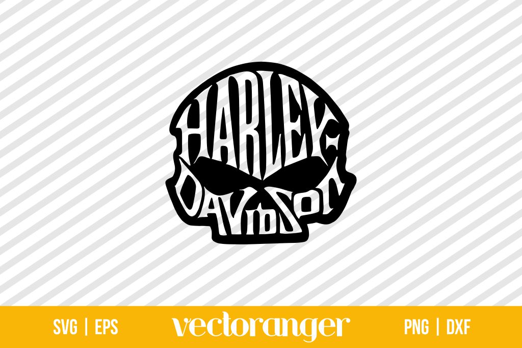 thumbnail image 2 of Harley-Davidson Skull Emblem Decal – 3.5 Inch Round Metal Look Sticker 2 of 4