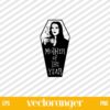 Morticia Addams Mother Of The Year SVG