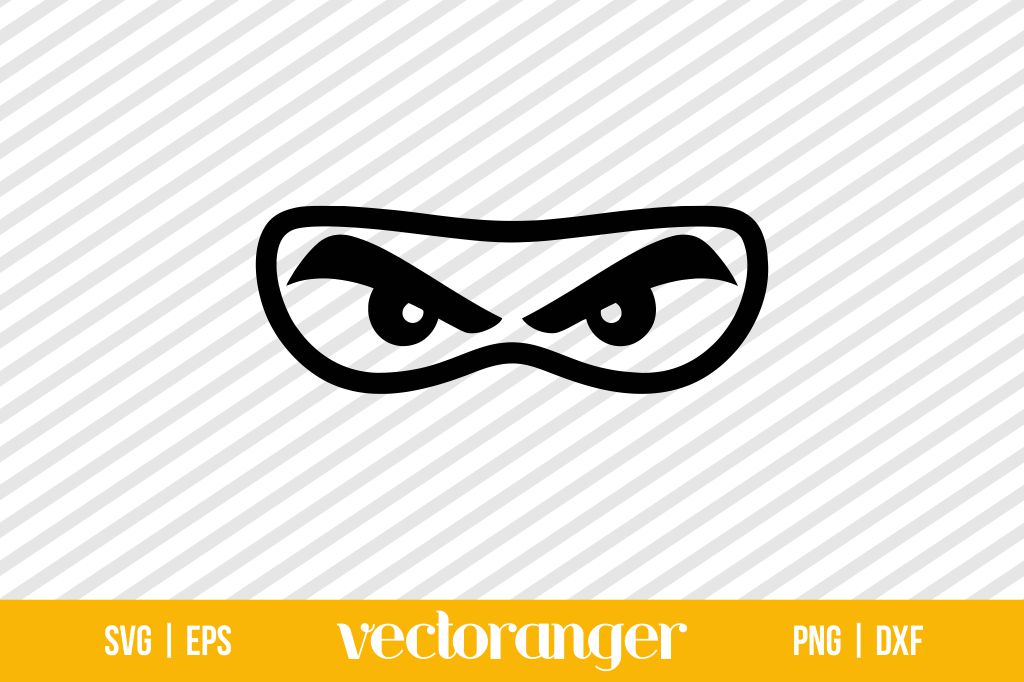 Ninja Eyes SVG File