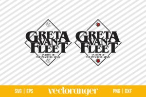 Greta Van Fleet SVG