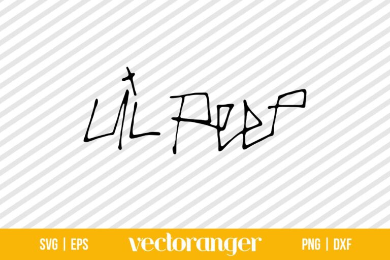 Lil Peep SVG Clipart Files | Vectoranger