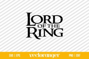 Lord of The Rings Logo SVG