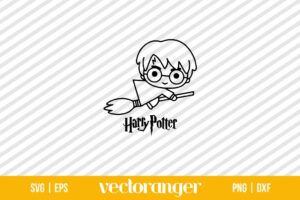 Harry Potter Chibi SVG