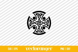 Celtic Cross Symbol SVG