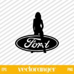 Ford Girl SVG Cut File
