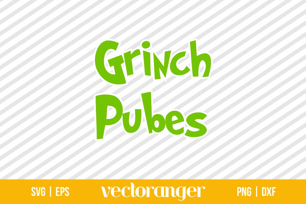 Grinch Pubes SVG