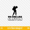 No One Like Gaston SVG