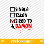Sired to Damon SVG