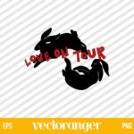 Bunnies Love On Tour SVG