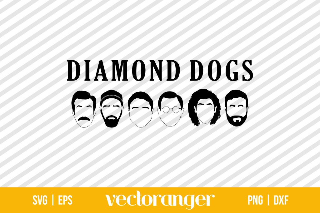 Diamond Dogs SVG, Richmond Lasso Kent SVG