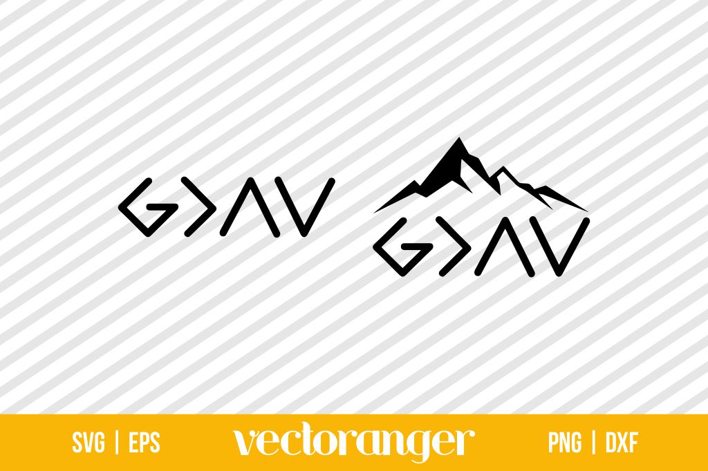 God is Greater Than the Highs and Lows SVG