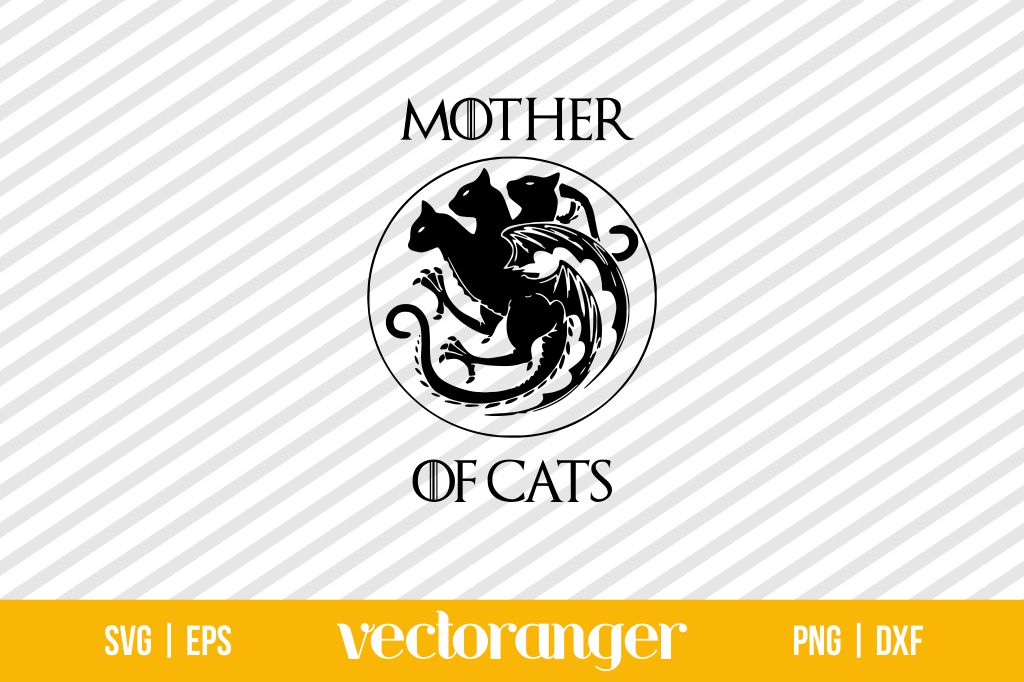 Mother Of Cats SVG