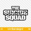 Suicide Squad Logo Outline SVG