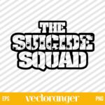 Suicide Squad Logo Outline SVG