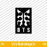 BTS Logo Silhouette SVG