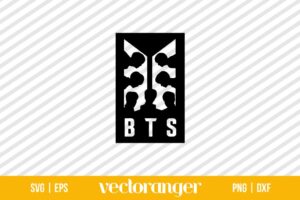 BTS Logo Silhouette SVG