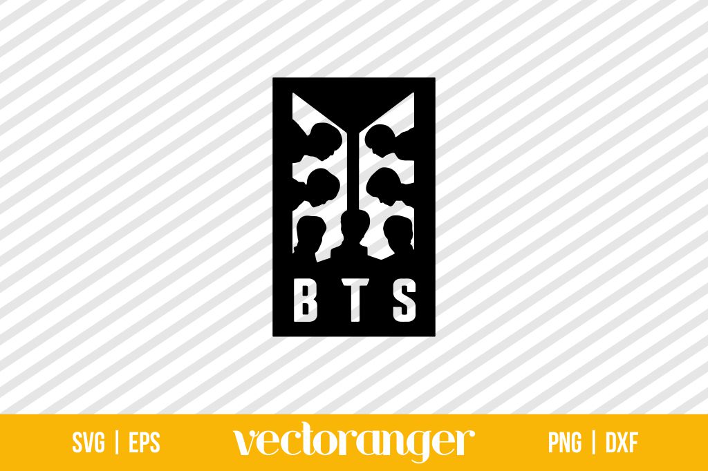 BTS Logo Silhouette SVG