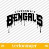 Cincinnati Bengals Drips SVG