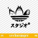 Adidas Totoro SVG