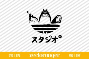 Adidas Totoro SVG