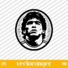 Diego Maradona SVG Cut Files